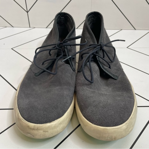 Camper | Suede Lace Up Chukka Ankle Boot Sneakers Gray Size 45 - Picture 3 of 15